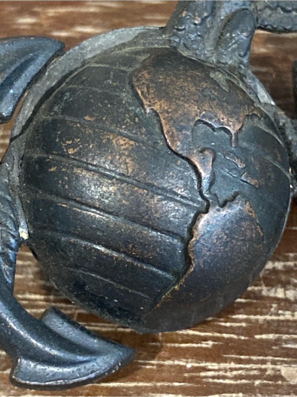 USMC Eagle Globe & Anchor Metal Hat Pin - Picture 7 of 16